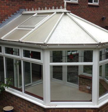 Our conservatory cleaning service consists of a deep clean of all external glass surfaces, and all UPVC components, leaving your conservatory sparkling.